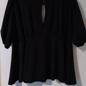 Boohoo Black Blouse